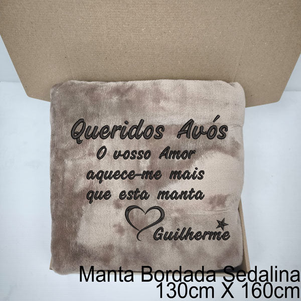 Manta de súper papá desde